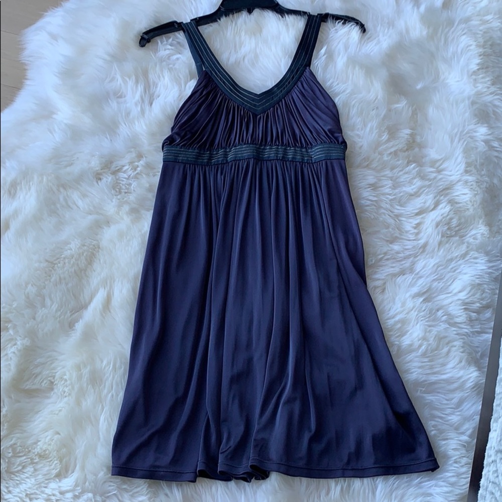 BCBG MAXAZRIA navy dress